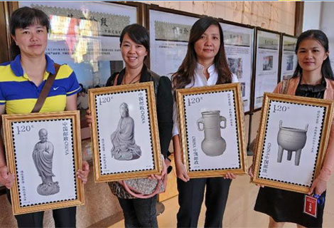 中國白 德化瓷器特種郵票正式發行